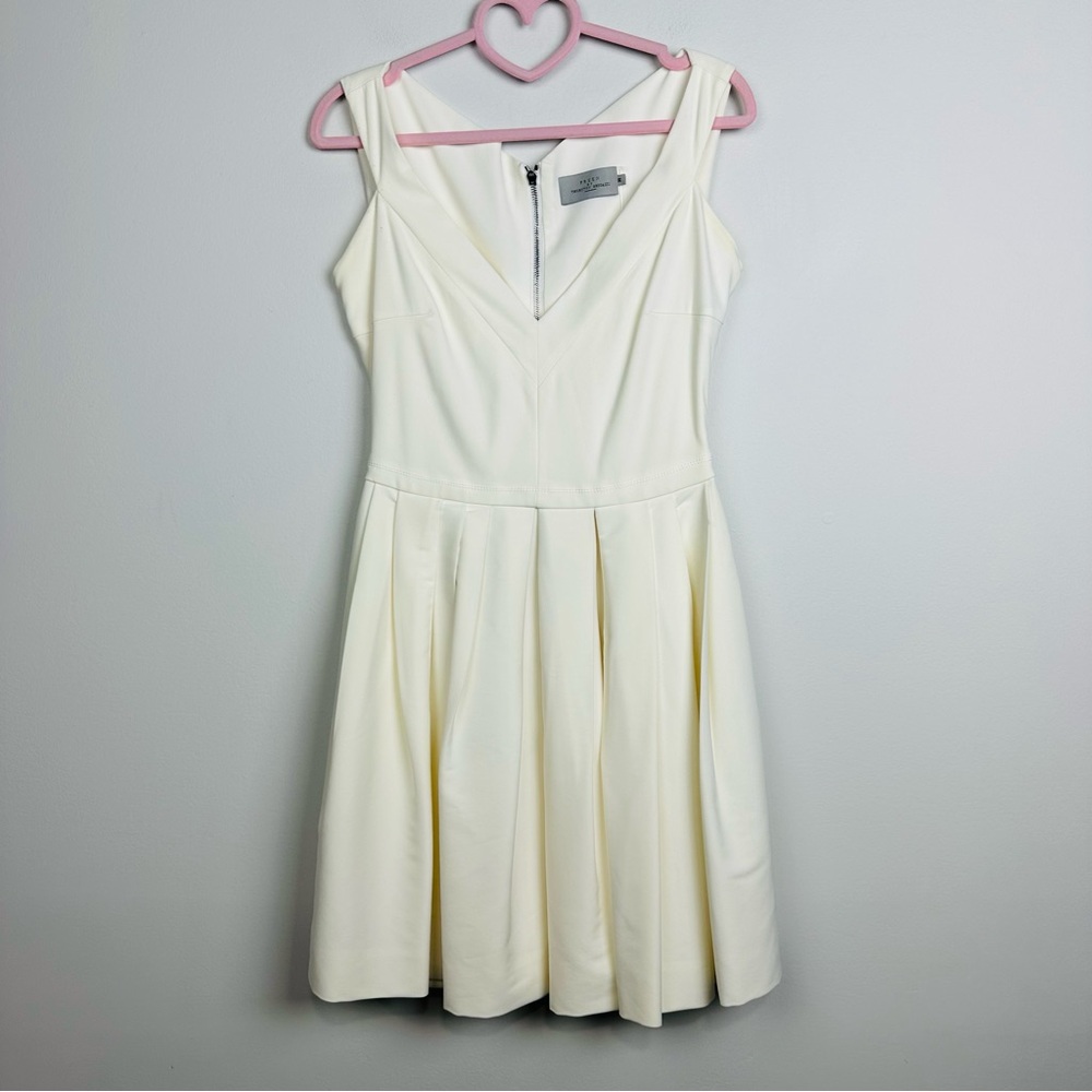 Preen by Thornton Bregazzi Off White Mini Dress Size Medium
